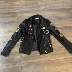 Patch Moto Jacket